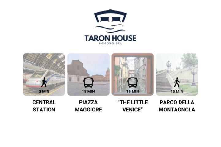 Taron House - Bologna Center Station & Fiera Lejlighed Eksteriør billede